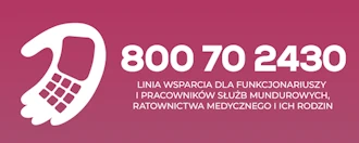 Linia wsparcia dla funkcjonariuszy