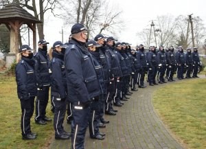 pododdział policjantów