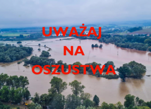 zdjęcie przedstawiające miasto oraz zalane ulice