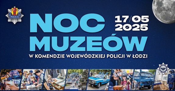 Plakat nocy muzeów.