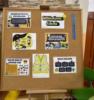 Prace biorące udział w konkursie plastycznym.