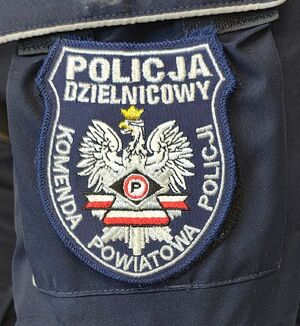 Logo dzielnicowych Komendy Powiatowej Policji w Wieluniu